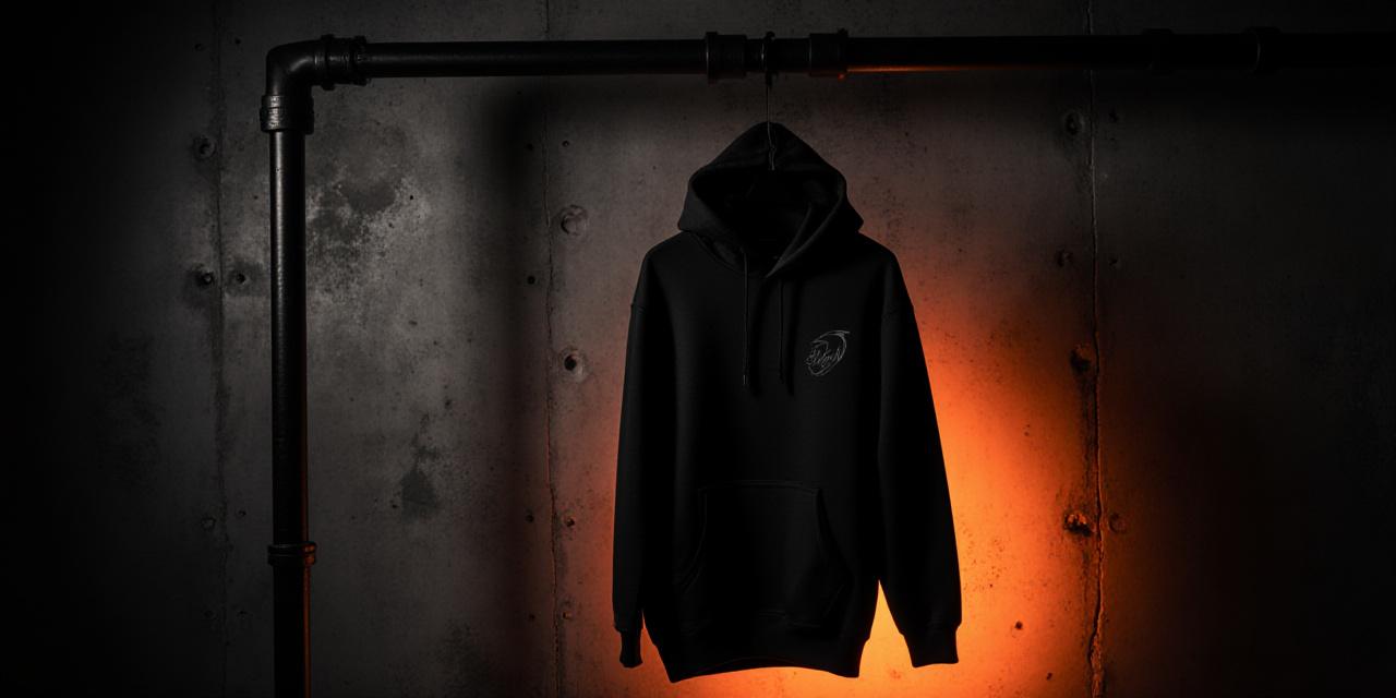 Luxury streetwear apparel displayed in a high-contrast urban setting